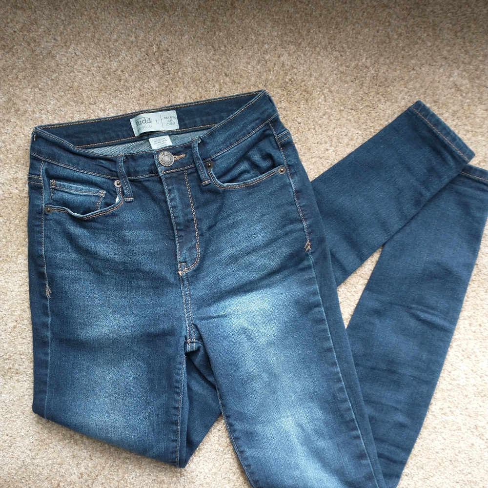 Mudd size 1 high-rise jean leggings